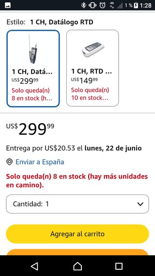 Termómetro de Referencia datalogger TC0376