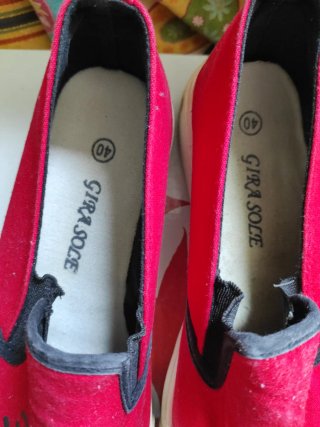 Alpargatas Chiara Ferragni Rojas Talla 40
