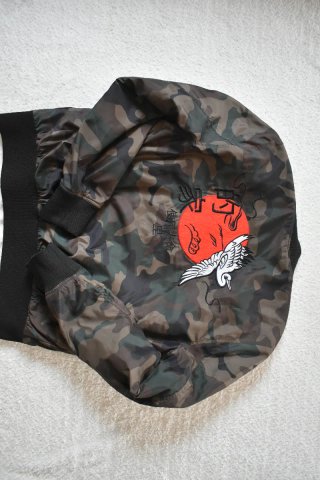 Chaqueta Bomber Bearcliff Talla M Camuflaje Polar