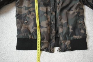 Chaqueta Bomber Bearcliff Talla M Camuflaje Polar