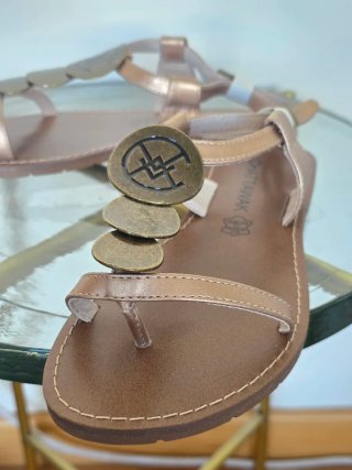 Sandalias Chattawak Rosa Dorado Talla 37