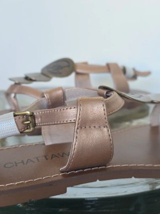 Sandalias Chattawak Rosa Dorado Talla 37