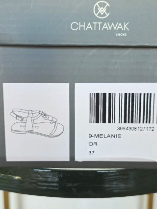 Sandalias Chattawak Rosa Dorado Talla 37