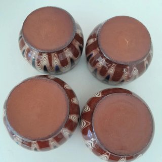 Set Ceramica Troyan Brocca e 4 Bicchieri