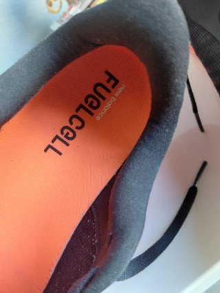 Zapatillas New Balance Running Negras Naranja