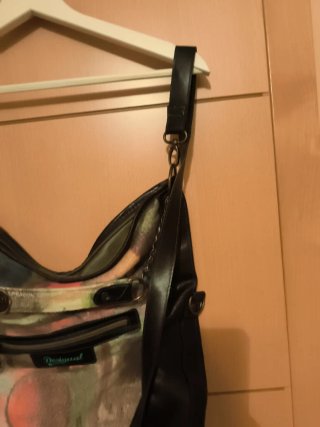 Bolso Desigual Negro Multicolor