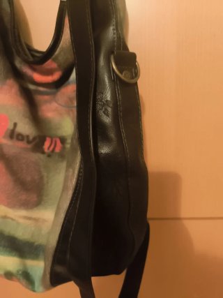 Bolso Desigual Negro Multicolor