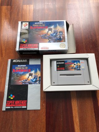 Super Probotector Alien Rebels PAL España SNES