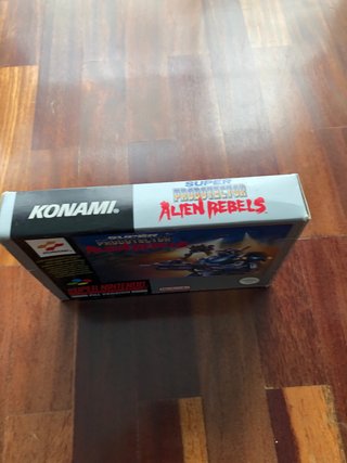 Super Probotector Alien Rebels PAL España SNES