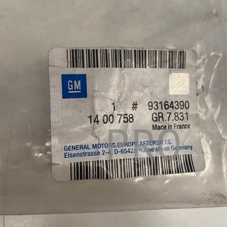 ORIGINAL MOLDURA PARACHOQUE 93164390