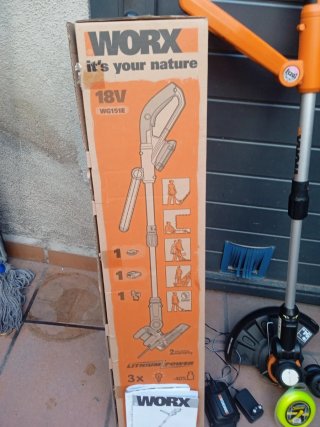 Tagliasiepi/bordatrice Worx 18V Senza Fili