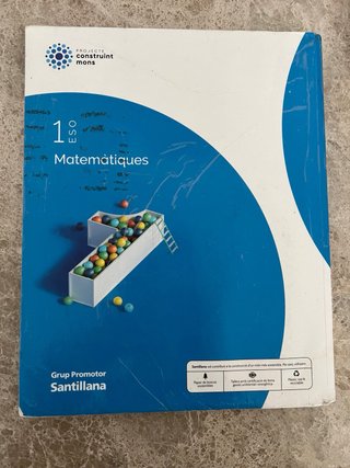 Matemáticas 1 ESO  ISBN 978-8413150468 1536850