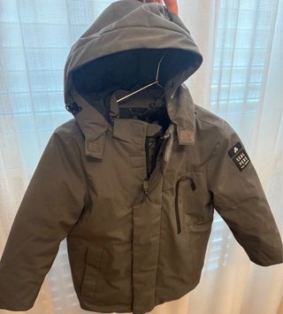 Abrigo niño Scalpers gris