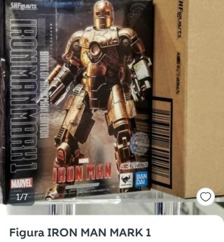 Figura Iron Man Mark 1 S.H.Figuarts