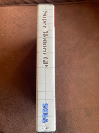 Super Monaco GP Master System SEGA
