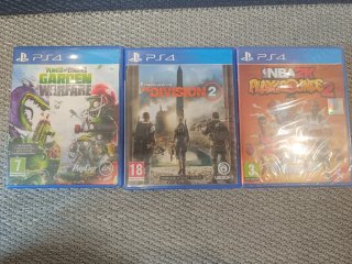 Lote 3 Juegos PS4: PVSZ, the division 2, NBA2K