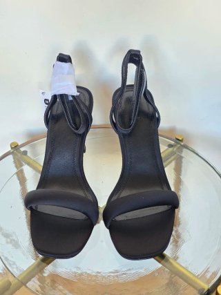 Sandalias Desigual Tacón Negro Talla 38 Nuevas