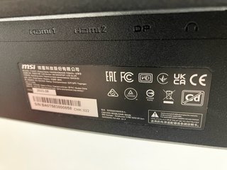 Monitor Gaming MSI G24C6 E2 24