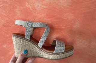 Sandali Bata con zeppa Tg 40