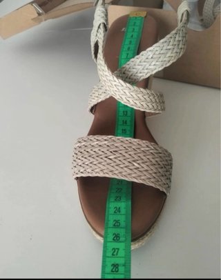 Sandali Bata con zeppa Tg 40