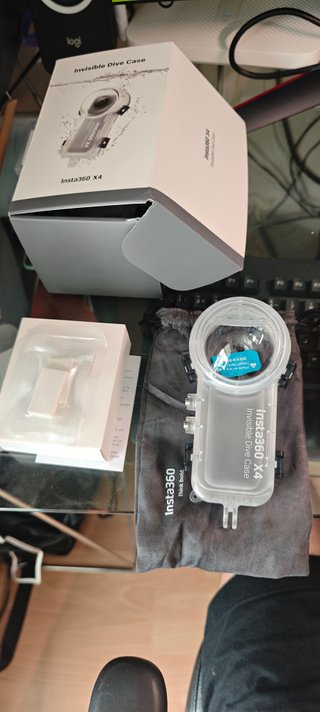 Carcasa Buceo Insta360 X4.