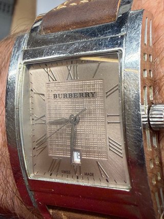 Reloj Burberry Vintage Caballero Cuadrado