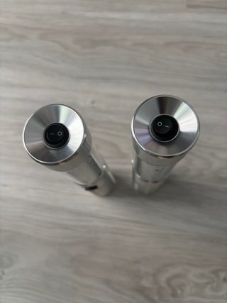 2 Luces LED Estroboscópicas Plata