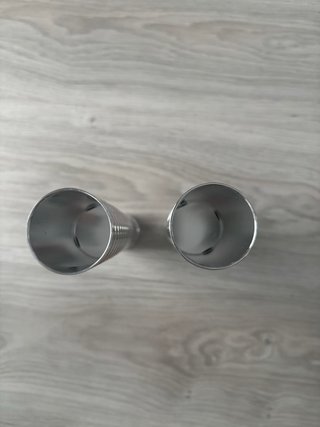 2 Luces LED Estroboscópicas Plata