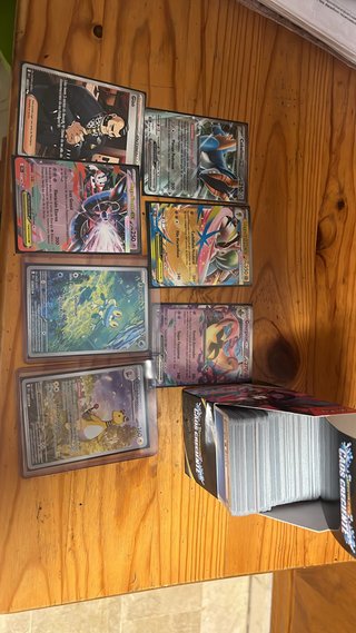 Lote Cartas Pokémon español caos creciente
