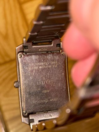 Reloj Lotus Plata Antiguo