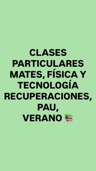 clases particulares Madrid
