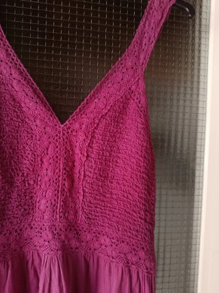 Vestido Verano Talla XL/42 Morado