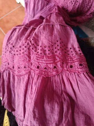 Vestido Verano Talla XL/42 Morado