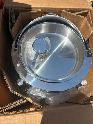 Carro Sumiller Profesional + Chafing Dish Inox