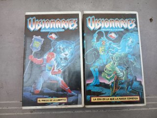 VHS Visionaries Caballeros de la Luz Mágica