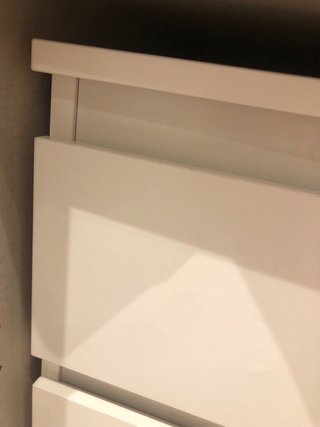 Cómoda Malm 5 cajones Ikea Blanca