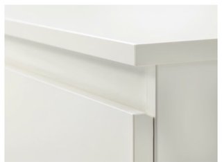 Cómoda Malm 5 cajones Ikea Blanca