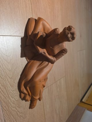 Gran escultura de terracota vinagre Jullar.