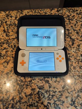 Nintendo 2DS XL Arancione e Bianco