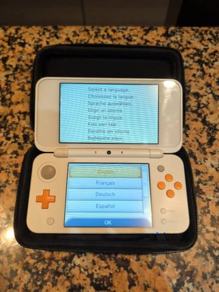 Nintendo 2DS XL Arancione e Bianco