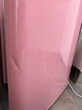 Nevera retro Amica rosa