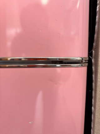 Nevera retro Amica rosa
