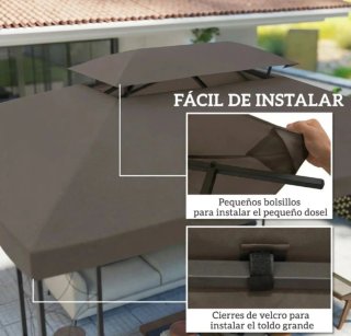 Techo de repuesto para carpa