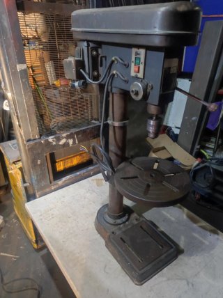 Taladro de columna industrial
