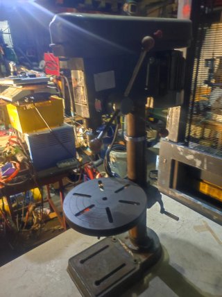 Taladro de columna industrial