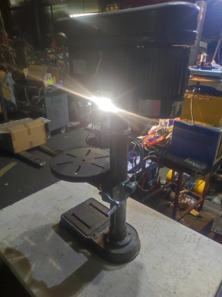 Taladro de columna industrial
