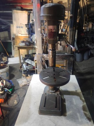 Taladro de columna industrial