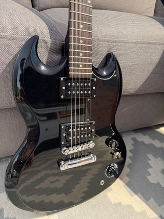 Guitarra Eléctrica Epiphone SG Black