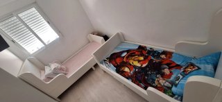 Cama infantil blanca