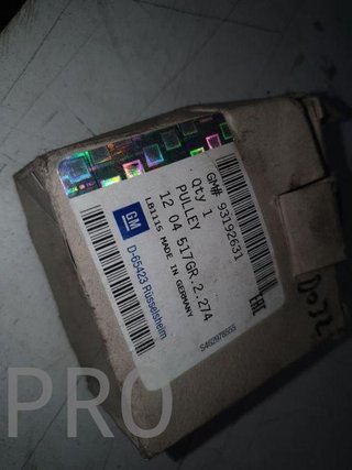 polea alternador ford opel alfa nueva